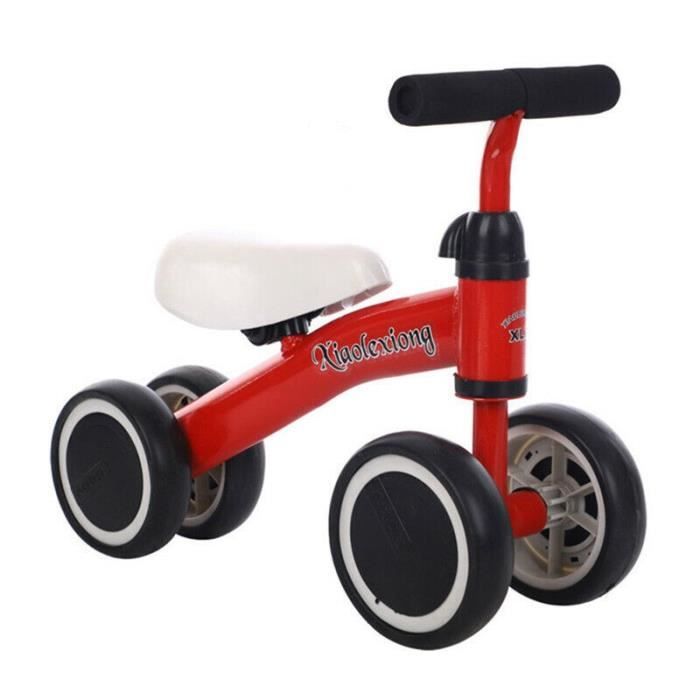 Velo Pour Bebe Enfants Rouge Equilibre Jouet Marcheur Velos De 1 3 Ans Achat Vente Moto Scooter Cdiscount