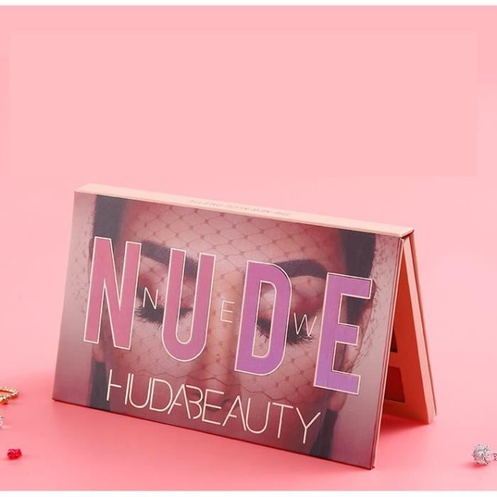 Huda Beauty Nude 18 Couleur Desert Rose Eyeshadow Pw010 Achat Vente Fard A Paupiere Pishow 18 Couleurs Fard A P Cdiscount