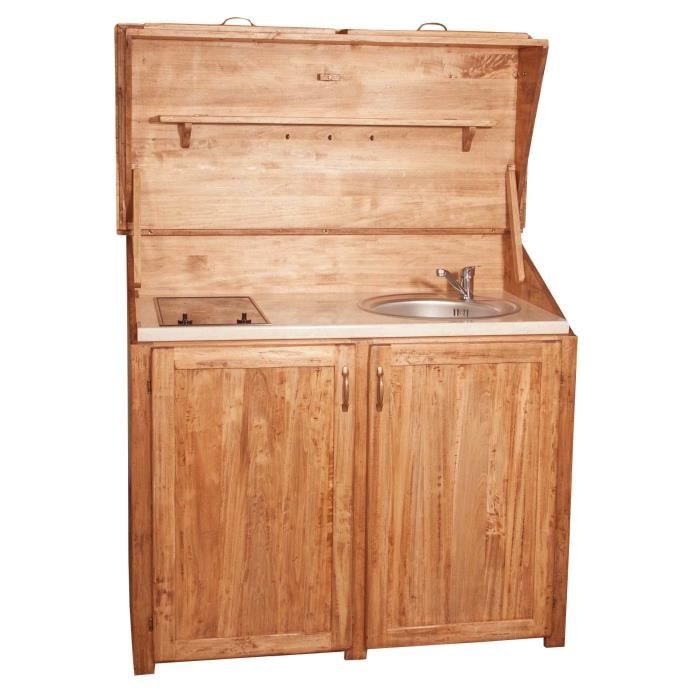 Placard Cuisine En Bois Massif De Tilleul Finition Blanche Patinee