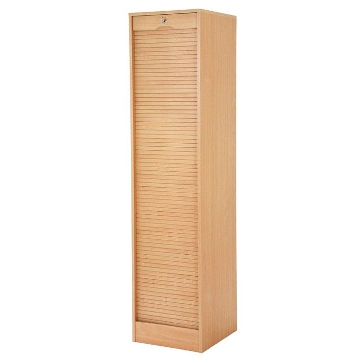 Classeur simple haut 170cm hêtre