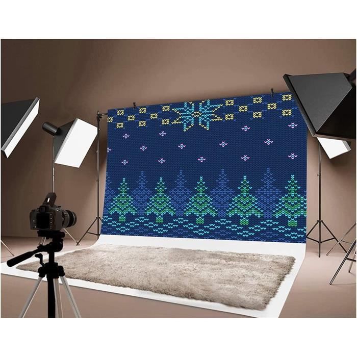 Toile de Fond 80x120cm pour La Décoration De Noël Photo Vinyle Fond