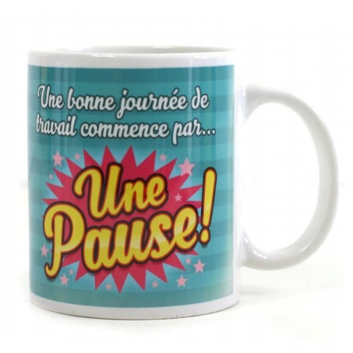 Avoir Images Mug Humour Une Bonne Journee De Travail Achat Vente Bol actualisé salutations