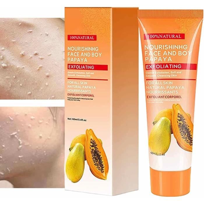 B WHITE ≡ Gel Douche Gommant Et Eclaircissant AHA & Huile D'argan