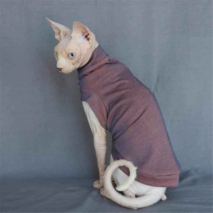 Hcyd Chat D Automne Creme Solaire Vetements Sphinx Chat Hypoallergenique S Cdiscount Animalerie