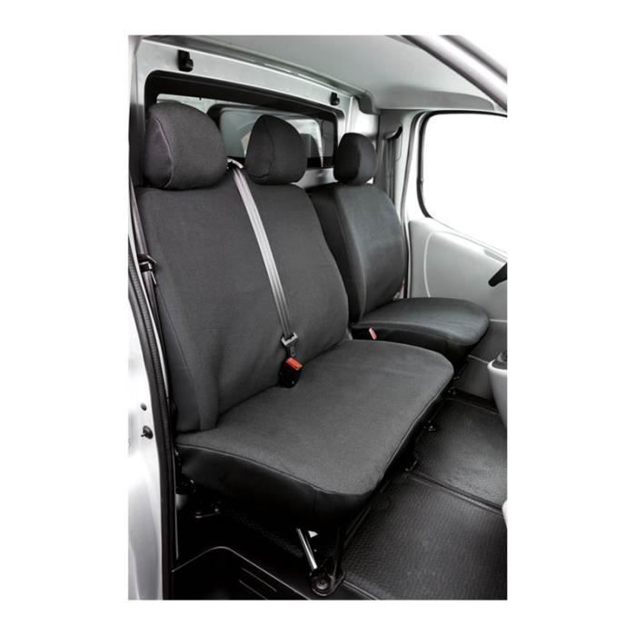 Housse de siège Transporter en tissu pour Opel Vivaro, Renault