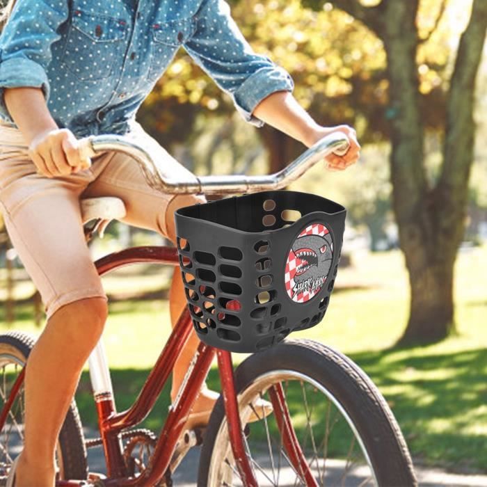 Panier Avant Pour Vélo Enfant - Installation Facile En Plastique Robuste - Grand Capacité - Design élégant