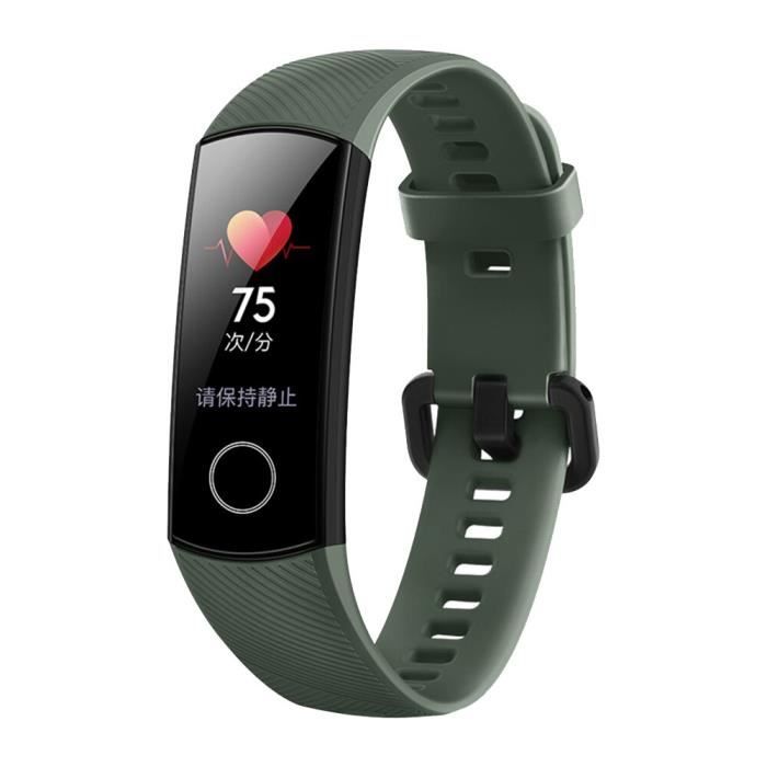 Montre connect e Huawei Honor Band 5 Version mondiale bande intelligente tanche AMOLED affichage Fitness sommeil Type Green