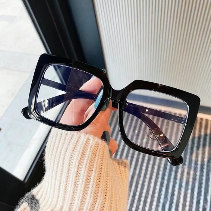 Lunette noir carre femme best sale