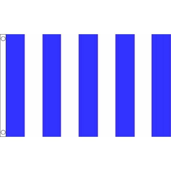 Drapeau Bandes Bleu et Blanc 150x90cm à bandes bleues et blanches Haute qualité Cdiscount