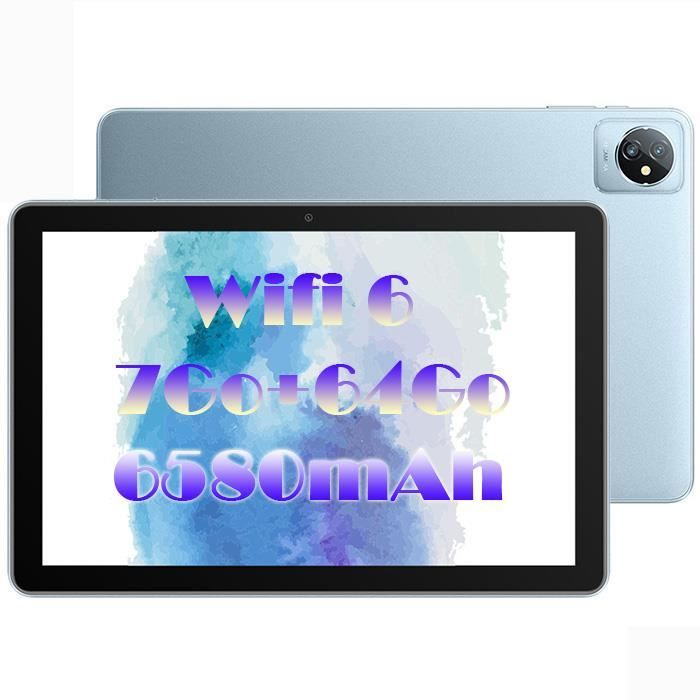 Blackview Tab 8 Wifi Tablette Tactile 10.1 pouces Android 12 RAM 7 Go ROM  64 Go-TF 1To 13MP+8MP 6580mAh 5G-2.4G WiFi 6 - Bleu - Cdiscount Informatique