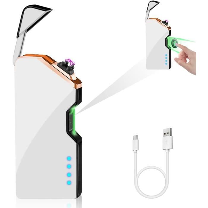 Briquet Électrique, Briquet À Arc En Métal, Coupe-Vent, Charge Usb Briquet Électrique, Briquet À Arc En Métal, Coupe-Vent, Charge Usb
