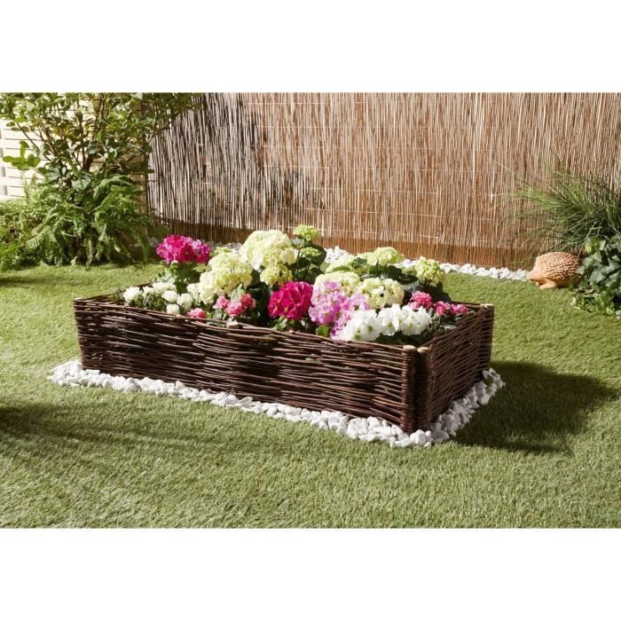Bordure Jardin Acier Corten Ø70cm - Pour Arbres Et Massifs - Montage Facile, Patine Rouillée Naturelle