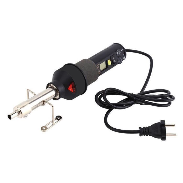 Pistolet à Air Chaud DEWIN 450W Station De Soudage LCD Réglable - Soudure PEHD Polyéthylène 220V