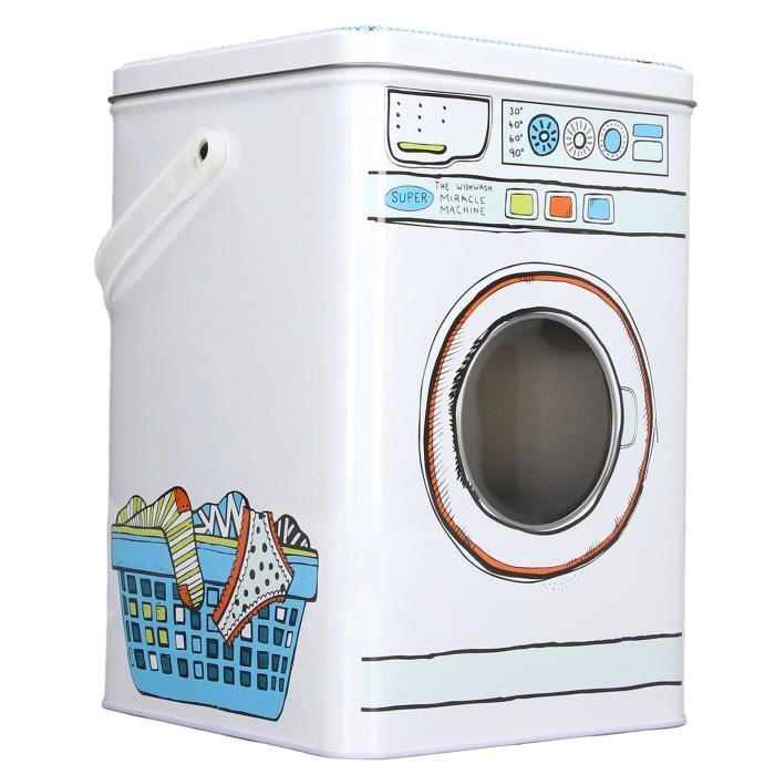 Unibox 10 L – Récipient Hermétique Pour Poudre à Laver & Rangement Cuisine/Salle De Bain – Sans BPA, Couvercle Refermable