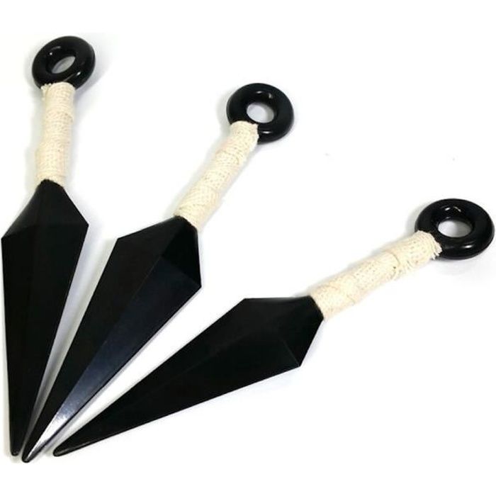 3 Pcs/Lot Anime Naruto En Plastique Kunai Ninja Props Accessoire Jouet 13cm - Cdiscount Jeux 