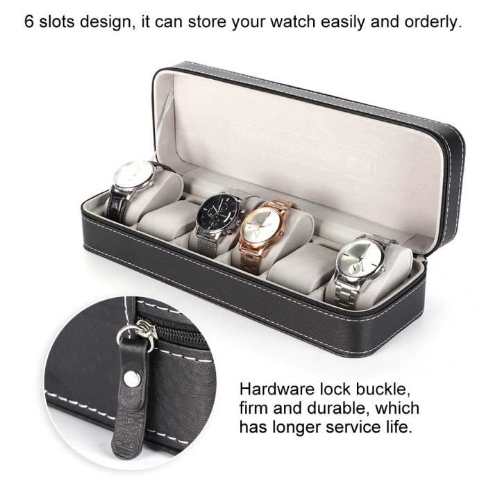 2 étuis Montre En Tissu Oxford Avec Mousqueton - Protection Anti-rayures, Transport Facile - Camouflage
