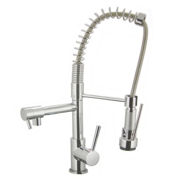 Robinet Mitigeur Evier Cuisine Double Bec Haut Achat Vente Robinetterie De Cuisine Robinet Ref Amazon E Cdiscount