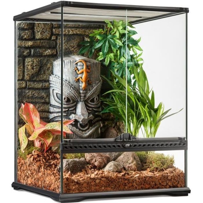Zoo Med Terrarium Naturaliste pour Reptile//Amphibien 30 x 30 x 30 cm