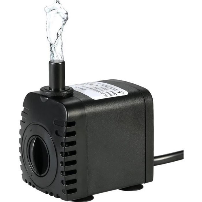 Pompe à Eau Submersible 8w Pour Fontaines De Table Aquarium étang Eau Jardin Et Hydroponic Système Avec Buses Ac220 240v