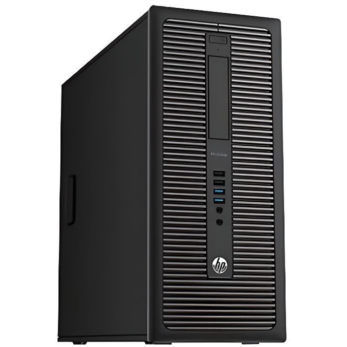 HP ProDesk 600 G1 TWR, 3,4 GHz, Intel® Core™ i3 de 4eme génération, 4 Go, 500 Go, DVD Super Multi