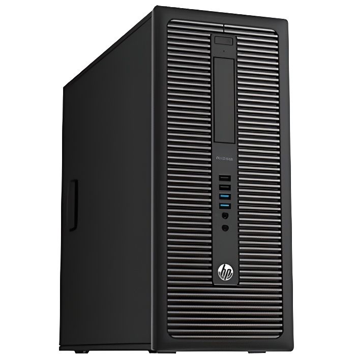 HP ProDesk 600 G1 TWR 34 GHz Intel® Core™ i3 de 4eme génération 4 Go 500 Go DVD Super Multi Reconditionné - Hewlett-Packard reconditionné disponible sur Cdiscount Seconde Vie