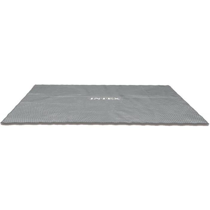 bache a bulles renforcee pour piscine tubulaire rectangulaire 5 49 x 2 74 m intex gris achat vente bache couverture bache a bulles renforcee pour cdiscount
