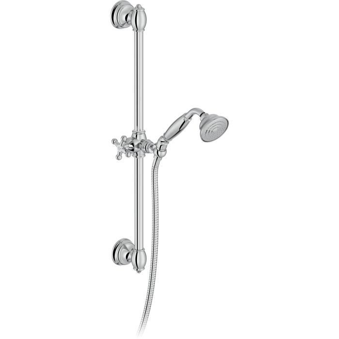 JACOB DELAFON Set de douche Fairfax avec barre, douchette et flexible