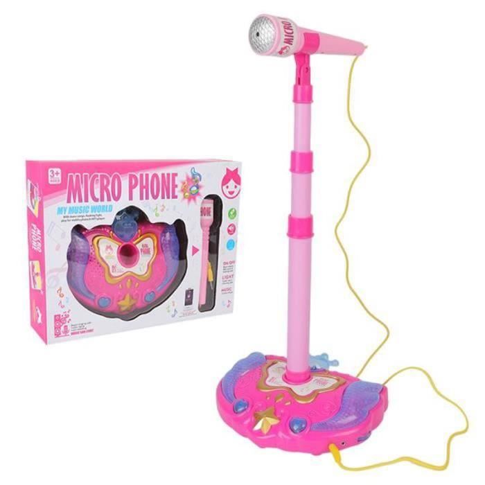Micro sur cheap pied jouet