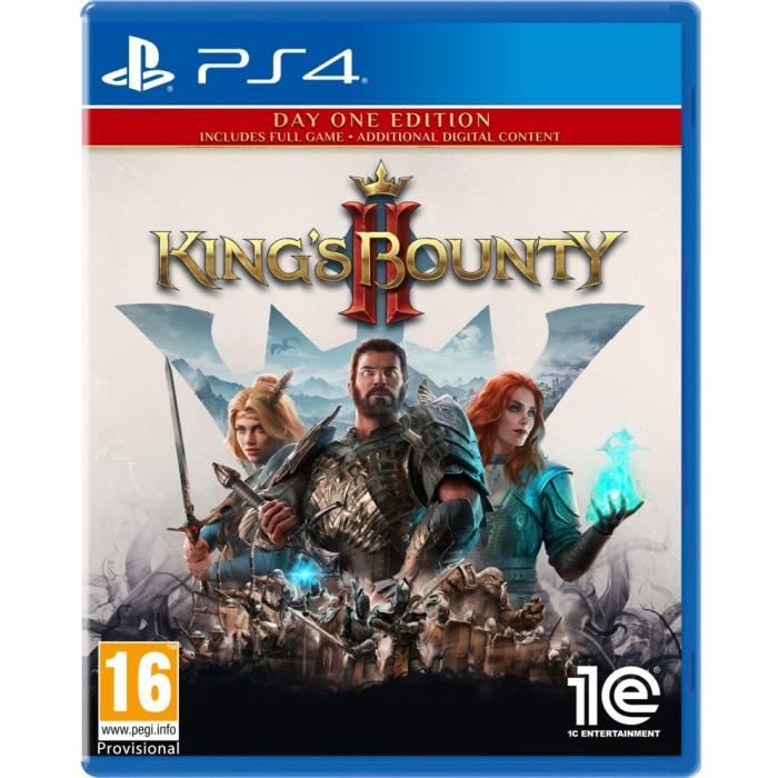 Jeu PS4 King' Bounty II Day One Edition 1C Entertainment Stratégie RPG PEGI 16+