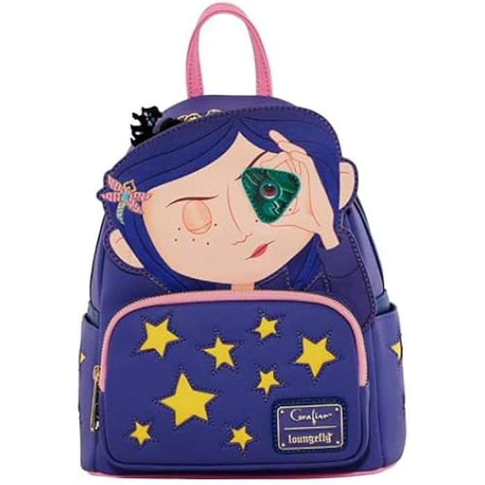 Mini Sac à Dos De Poupée Rouge – Échelle 1:6, Accessoire Scolaire Pour Maison De Poupée (7x7,2 Cm)