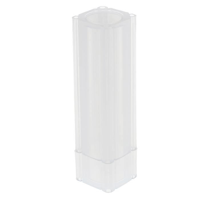 Supports Tube Porte Pièce de Monnaie Boîte de Rangement Capsules 1.9cm Supports Tube Porte Pièce de Monnaie Boîte de Rangement Capsules 1.9cm