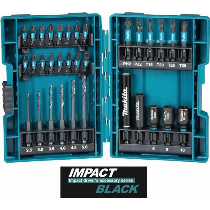 Coffret D'Embouts Makita B-66896 – 33 Pièces, Vissage, Perçage - vue 3