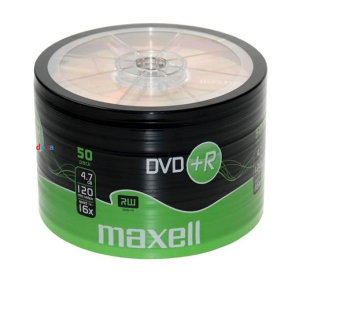 Maxell DVD+R 4.7 Go 16x Pack de 50 pièces - vue 2