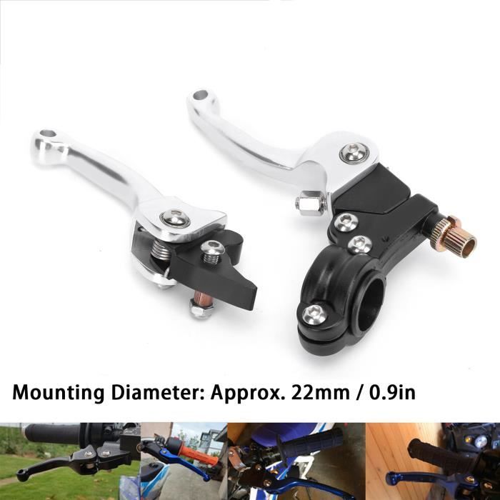 JFG RACING Levier De Frein Et D'embrayage De Moto 22 Mm En Alliage