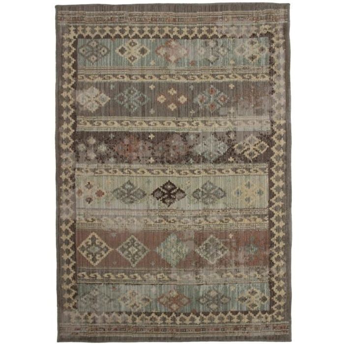 MARRAKECH Tapis Vintage Lignes 133x190cm