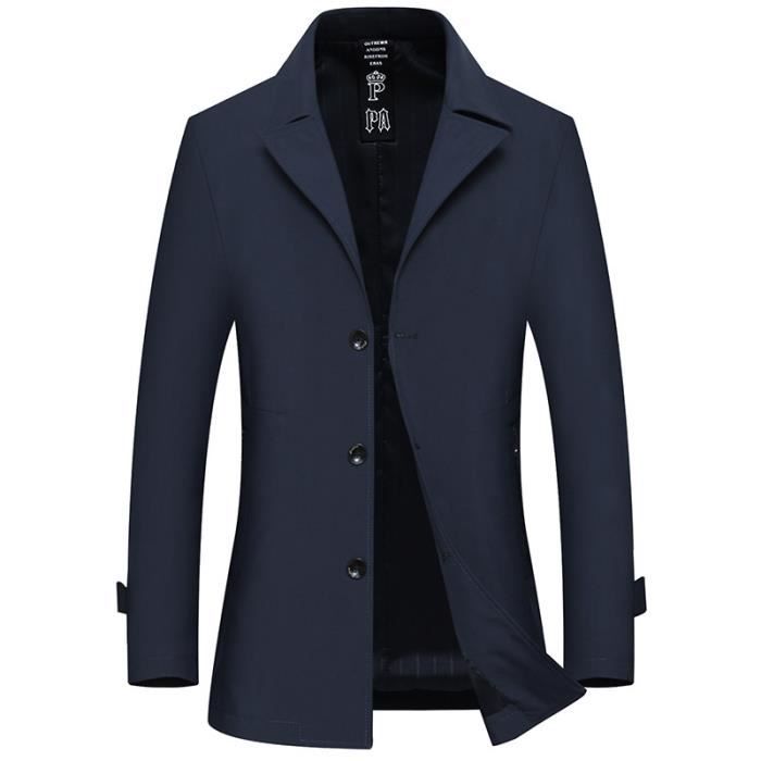 Veste legere longue homme Clearance
