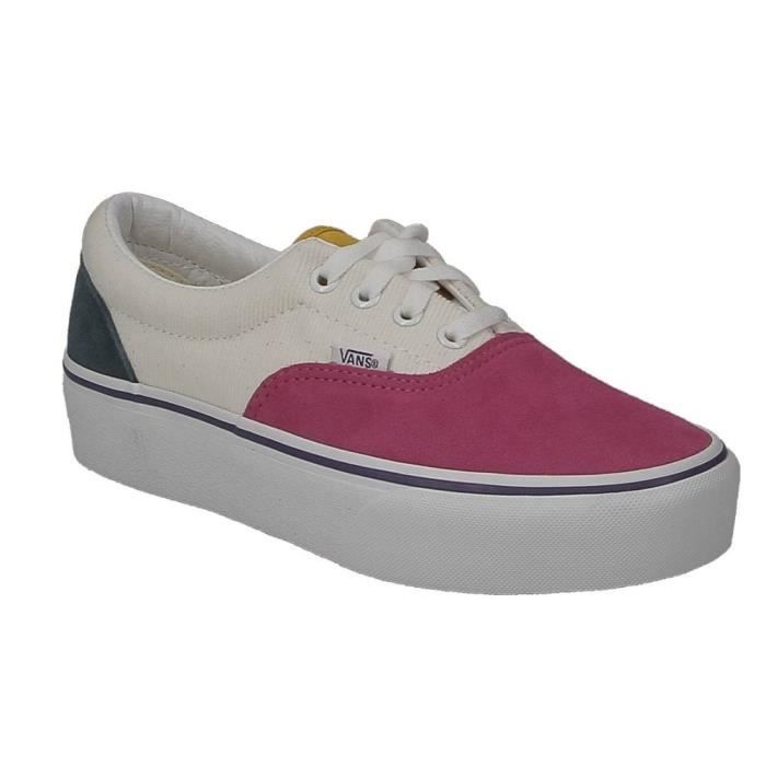 Basket Vans Era platform multicolor