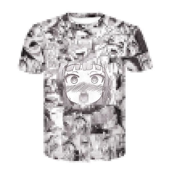 Ahegao t shirt aliexpress top