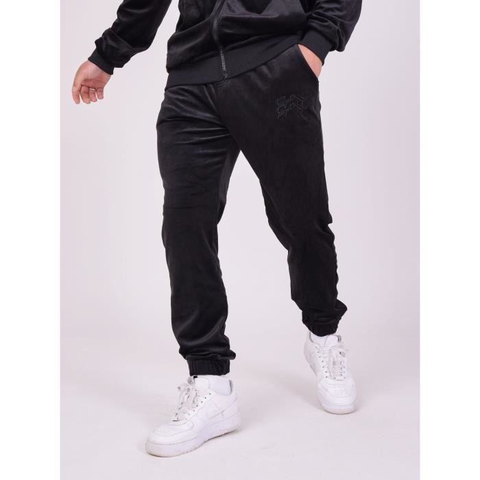 Bas de jogging velvet logo Homme PROJECT X PARIS Noir 100