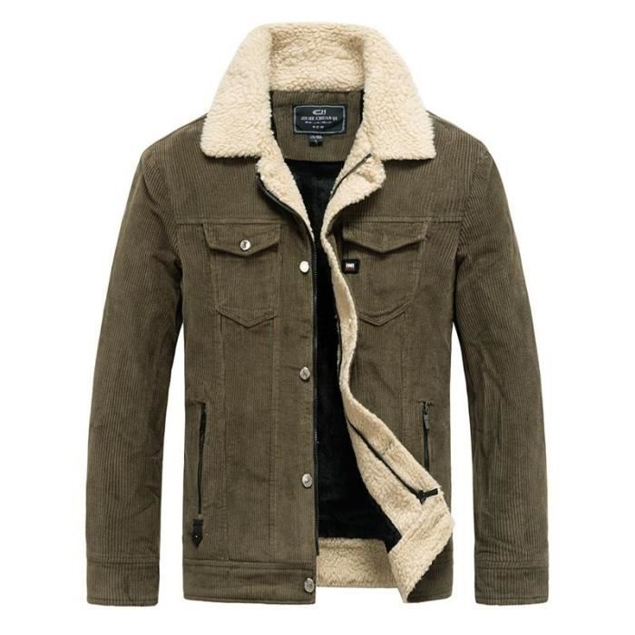Blouson doublé hotsell polaire homme