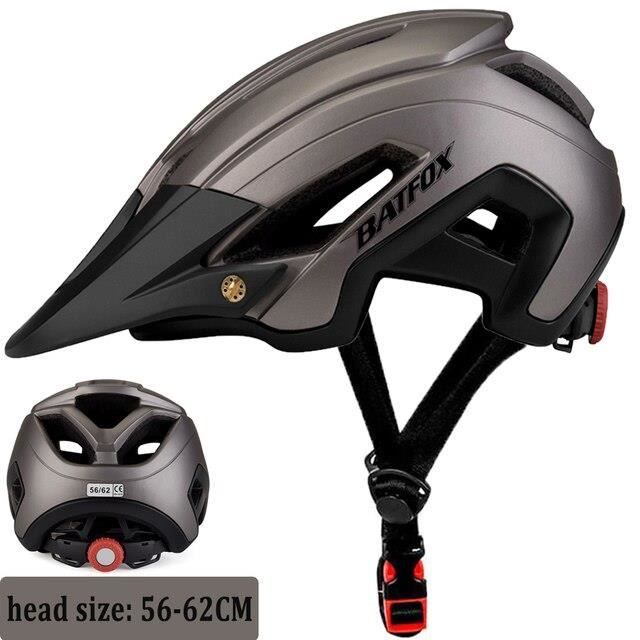 Hiraith Casque Vélo Adulte XXL Moulé Intégré – 18 Aérations, Lunettes Magnétiques, Feu Arrière USB 9 Modes, Protection Haute Sécurité