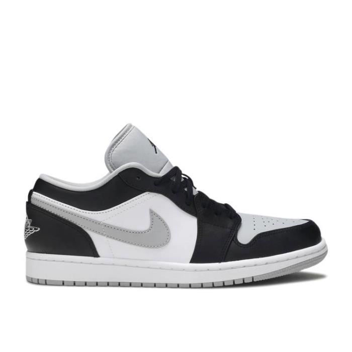 Baskets AIR-JORDAN 1 LOW 'SMOKE GREY' Gris Fume Gris - Cdiscount Chaussures