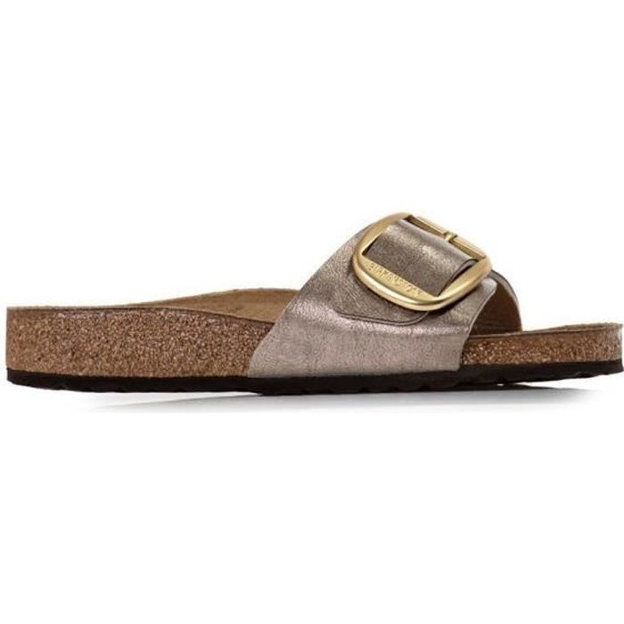 Chaussures BIRKENSTOCK Madrid Big Buckle Marron - Femme/Adulte