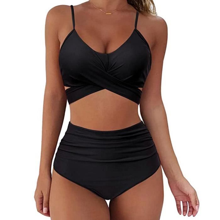 Tanga taille haute maillot de bain 2025