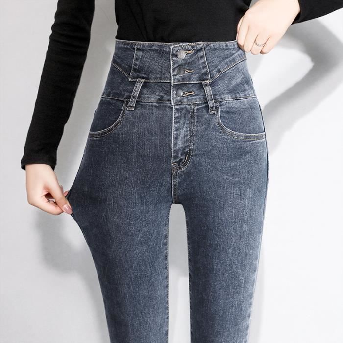Jean slim hotsell fashion femme