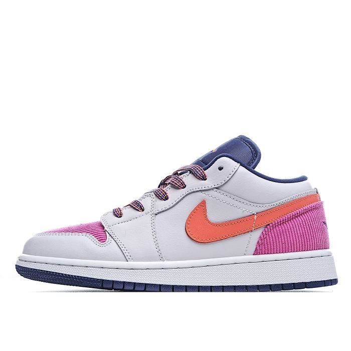 Baskets Nikeloy Air Jordanian 1 Zoom Air Comfort Retro Low SE AJ1  Chaussures de-basket Femme Basse DV5667-169 Indigo blue - Cdiscount  Chaussures