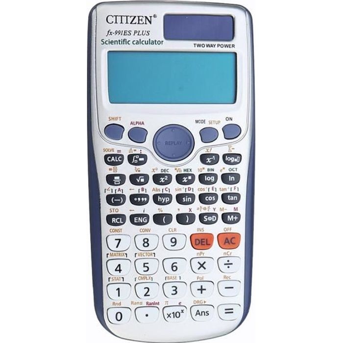 Calculatrice scientifique Portable pliable professionnelle pour étudiants,  avec bloc-notes LCD, 417 fonctions, mise à niveau 991ES - AliExpress