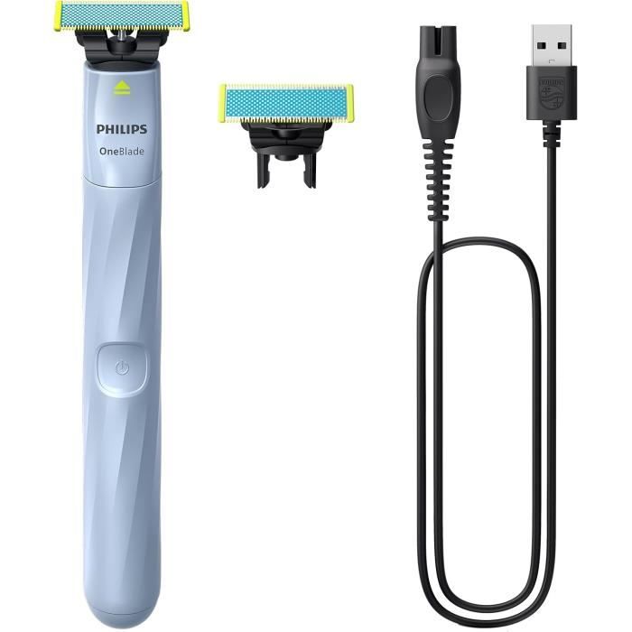 Philips OneBlade First Shave Système de rasage électrique hybride pour adolescents