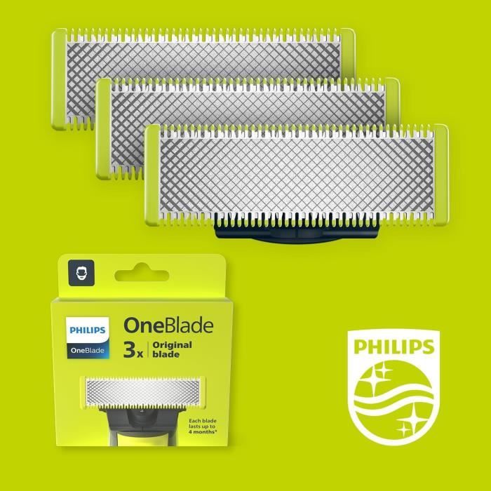 Philips OneBlade QP230/50 lames de rechange