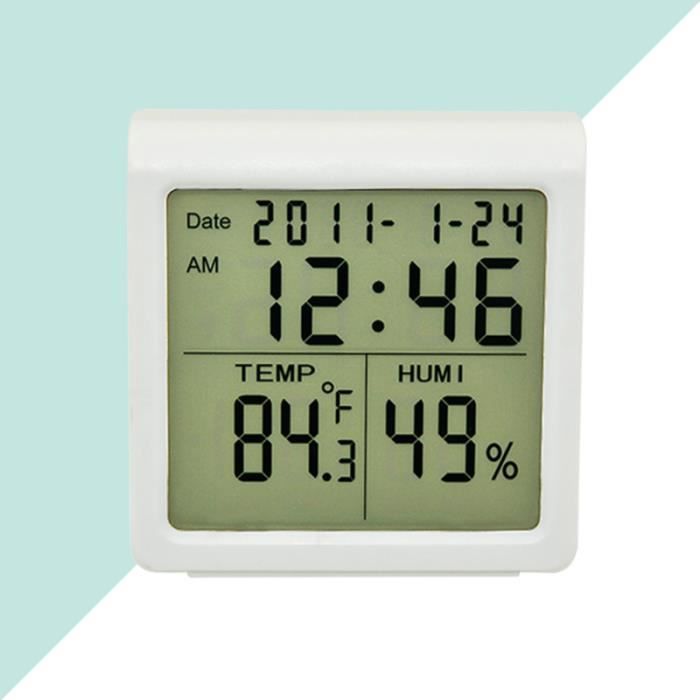 Thermomètre de serre 2 en 1 utilisé pour thermomètre intérieur et extérieur et hygromètre bureau Pour cuisine Pas de pile nécessaire Lot de 2 Thermomètre analogique et hygromètre maison